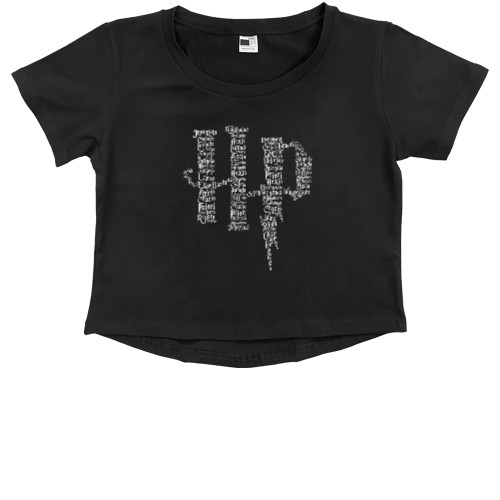 Kids' Premium Cropped T-Shirt - Harry  Potter - Mfest