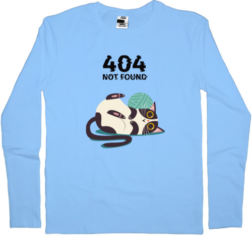 Kids' Longsleeve Shirt -  404 not found - Mfest