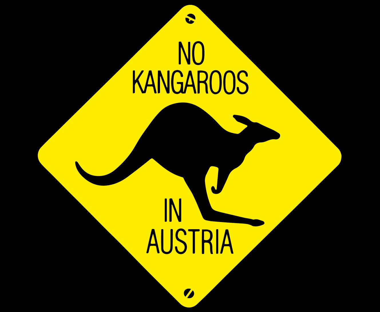 Коврик для мышки - No kangaroos in Austria - Mfest