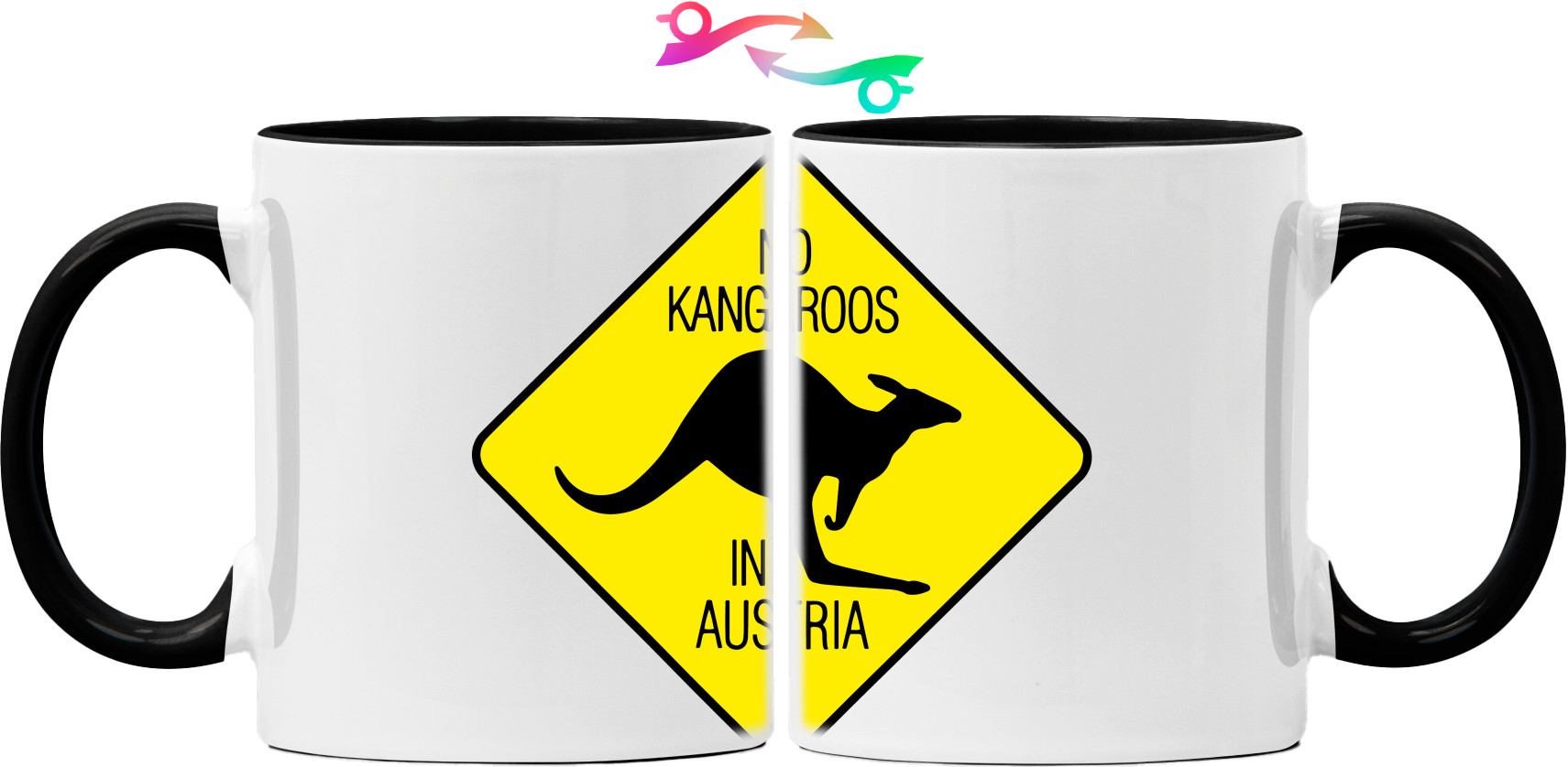 Mug - No kangaroos in Austria - Mfest