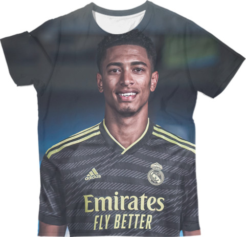 Man's T-shirt 3D - Bellingham Real Madrid - Mfest