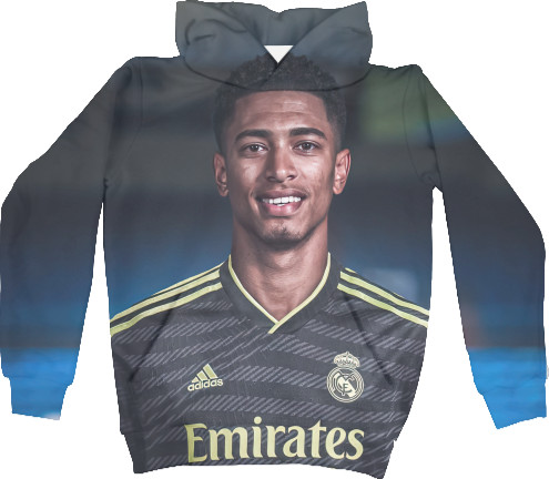 Unisex Hoodie 3D - Bellingham Real Madrid - Mfest