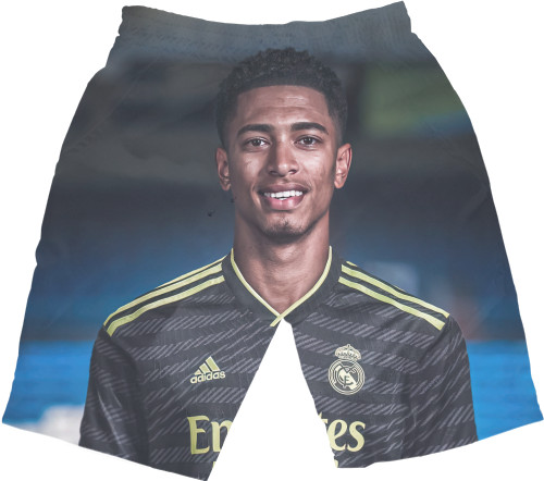 Men's Shorts 3D - Bellingham Real Madrid - Mfest