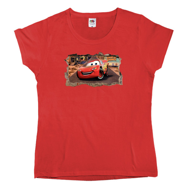 Women's T-shirt Fruit of the loom - Cars - Mfest