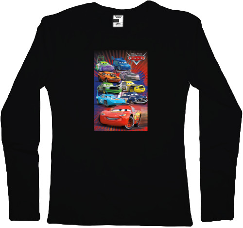 Women's Longsleeve Shirt - Cars Poster - Mfest