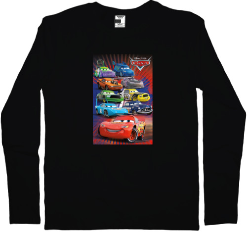 Kids' Longsleeve Shirt - Cars Poster - Mfest