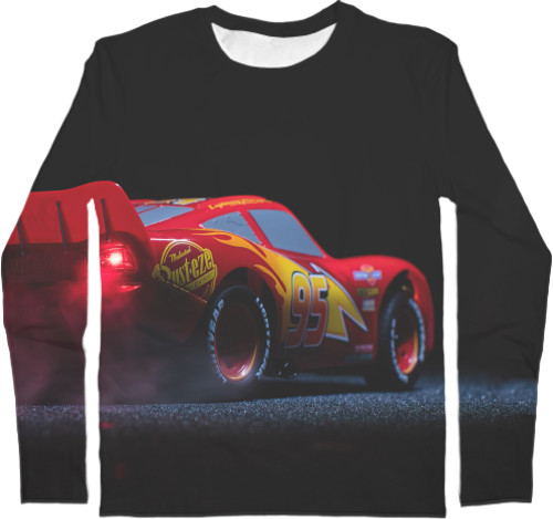 Kids' Longsleeve Shirt 3D -  Lightning McQueen - Mfest