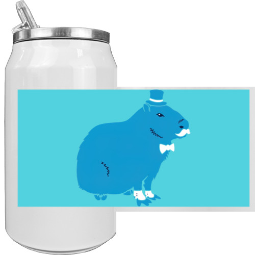 Aluminum Can - Capybara gentleman - Mfest