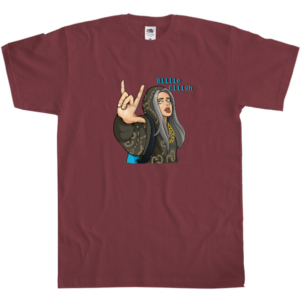 Men's T-Shirt Fruit of the loom - Billie Eilish - Mfest