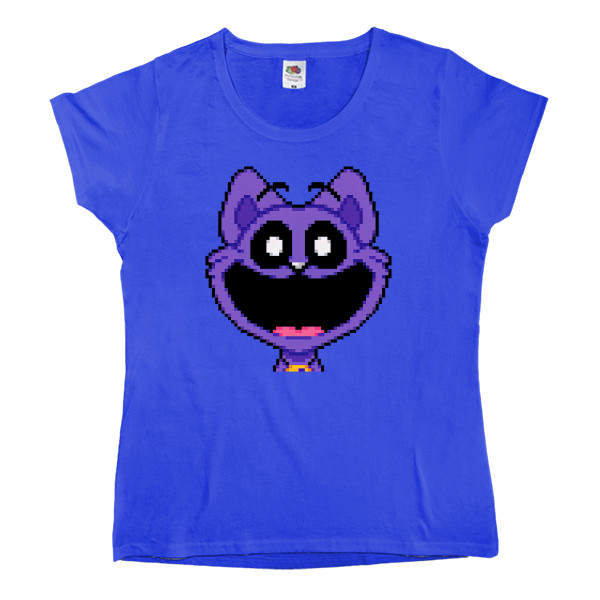 Poppy Playtime - T-shirt Classic Women's Fruit of the loom - Pixel CatNap - Mfest