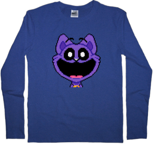 Poppy Playtime - Longsleeve Premium Male - Pixel CatNap - Mfest