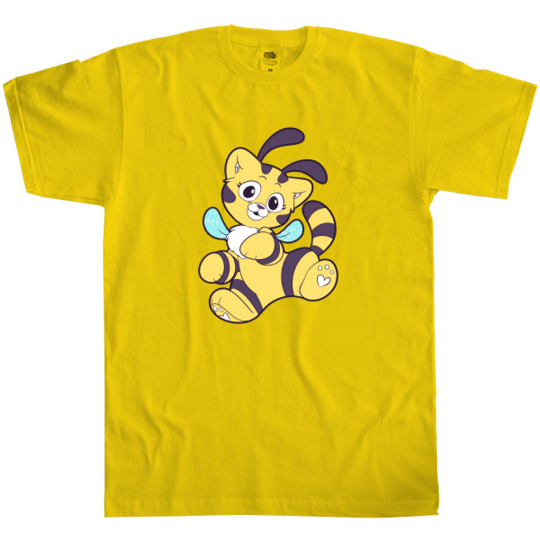 Men's T-Shirt Fruit of the loom - Cat Bee - Mfest