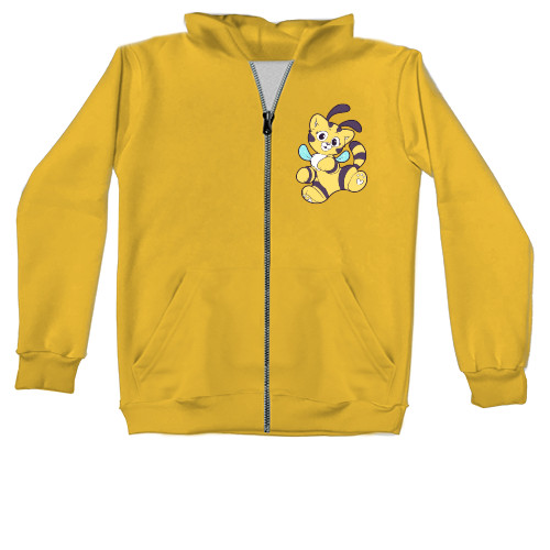 Unisex Zip-through Hoodie - Cat Bee - Mfest