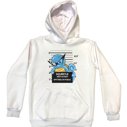 Unisex Hoodie - Pokemon Squirtle mugshot - Mfest