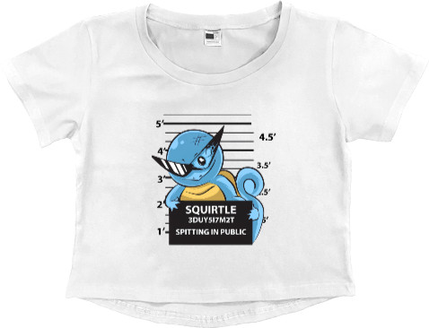 Pokemon Squirtle mugshot