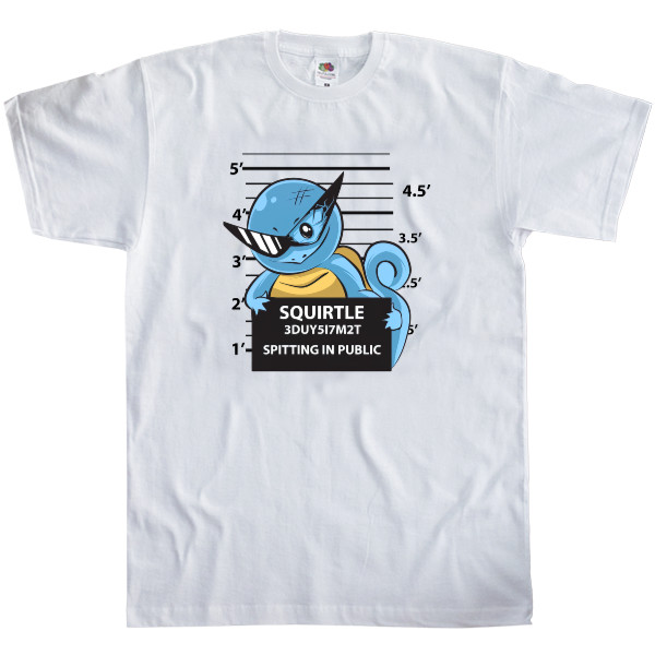 Pokemon Squirtle mugshot