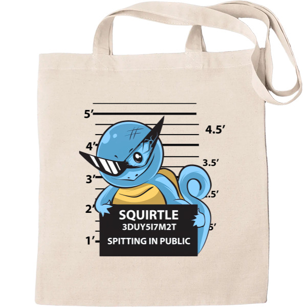 Pokemon Squirtle mugshot