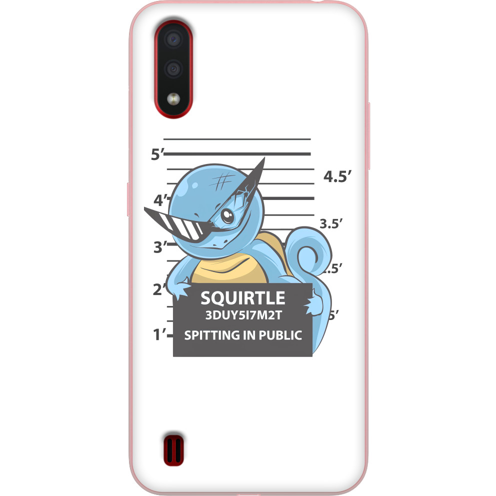 Pokemon Squirtle mugshot