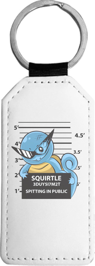 Pokemon Squirtle mugshot