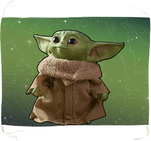 Флаг - Baby Yoda 4 - Mfest