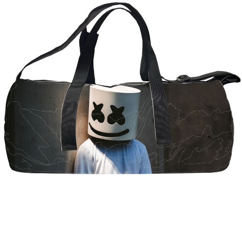 Sports bag 3D - Marshmello 8 - Mfest