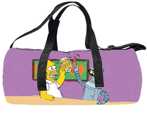 Sports bag 3D - Futurama-7 - Mfest