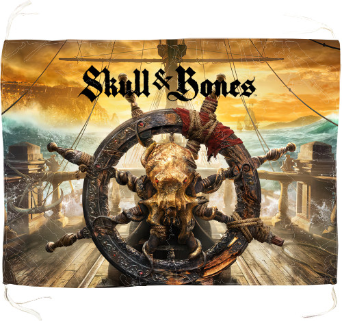 Прапор - Skull Bones - Mfest