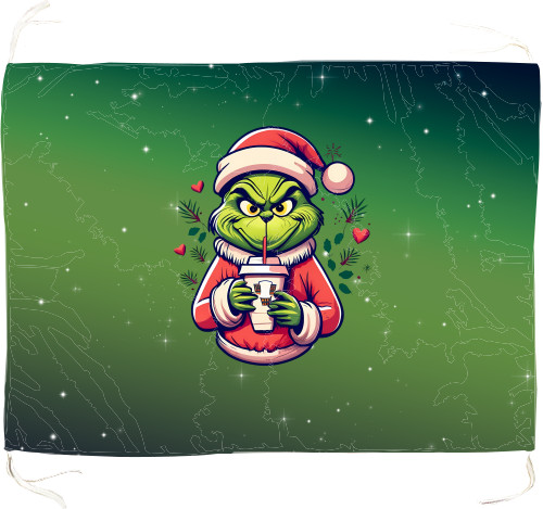 Flag - Grinch with a cup - Mfest