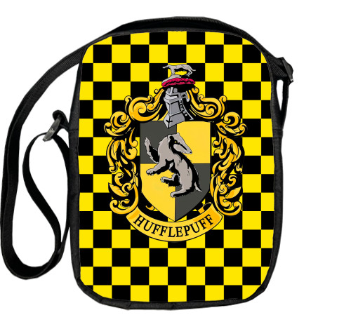 Сумка - месенджер 3D - Hufflepuff emblem - Mfest