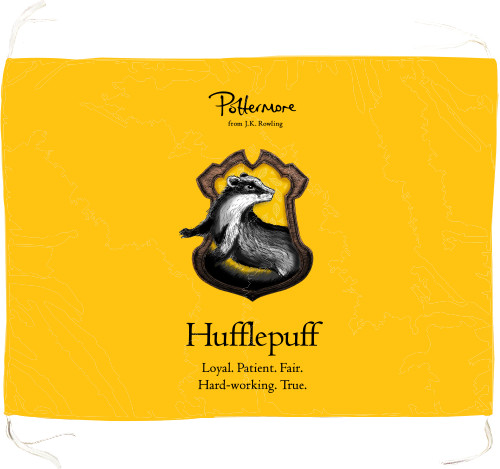 Флаг - Hufflepuff - Mfest