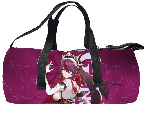 Sports bag 3D - rosaria genshin impact - Mfest