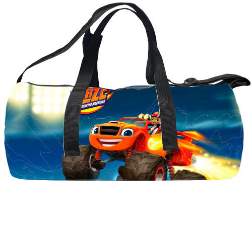 Sports bag 3D - Blaze and Wonder Machines 5 - Mfest