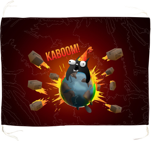 Прапор - Вибухові кошенята / Exploding Kittens - Mfest