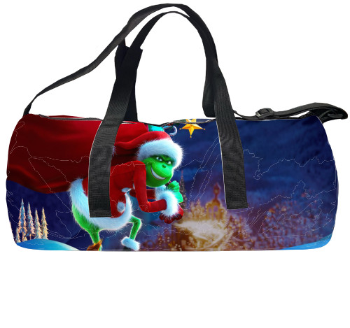 Sports bag 3D - New Year Grinch 3 - Mfest