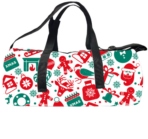 Sports bag 3D - Christmas Pattern 1 - Mfest