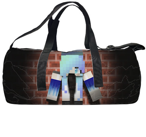 Sports bag 3D - MINECRAFT (8) - Mfest