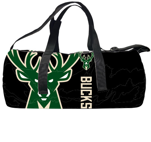 Спортивна сумка 3D - Milwaukee Bucks 2 - Mfest