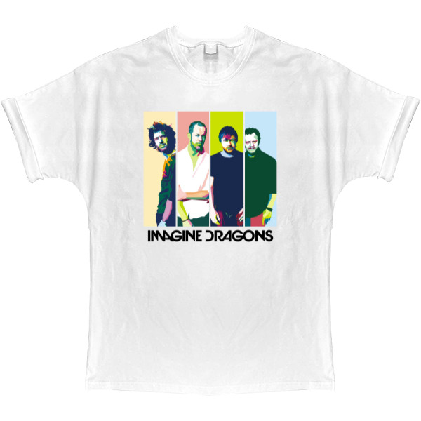 T-shirt Oversize - Imagine Dragons - Mfest