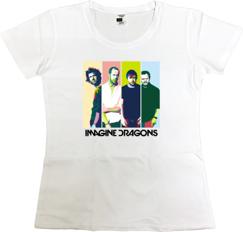 Women's Premium T-Shirt - Imagine Dragons - Mfest