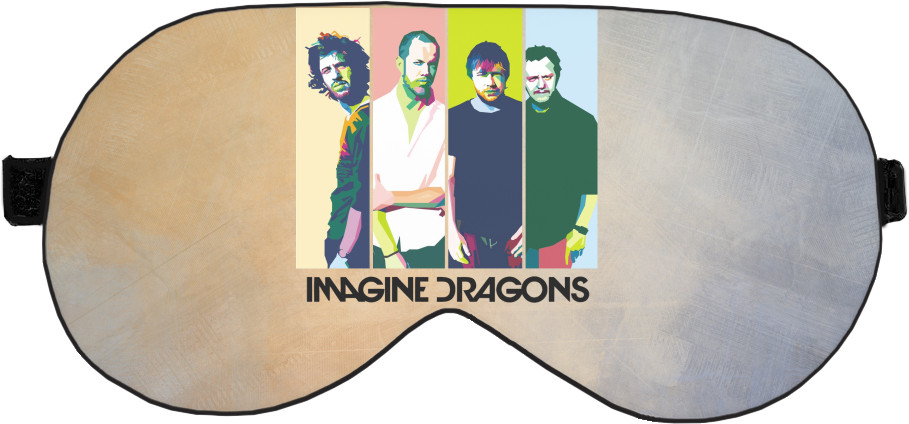 Imagine Dragons - Sleep mask 3D - Imagine Dragons - Mfest