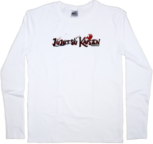 Men's Longsleeve Shirt - Jujutsu Kaisen logo - Mfest