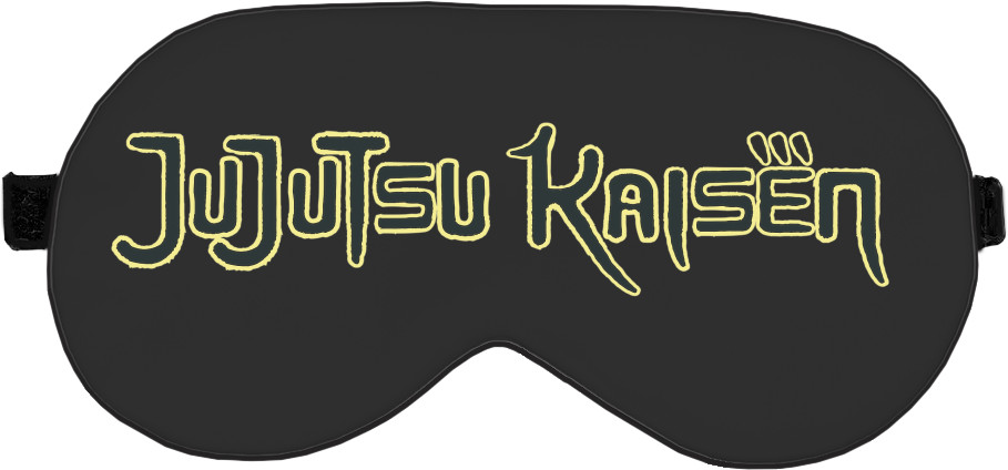 Sleep Mask 3D - Jujutsu Kaisen logo 2 - Mfest