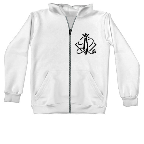 Kids' Zip-through Hoodie - Symbol of Chiori - Mfest