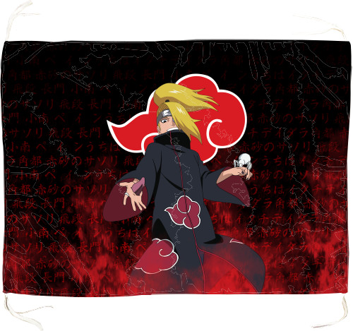 Флаг - Deidara (AKATSUKI) - Mfest