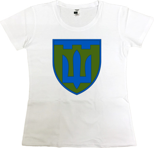 Women's Premium T-Shirt - Sign of the Territorial Defense Force - Mfest