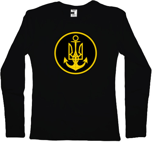 Women's Longsleeve Shirt - Знак військово-морських сил - Mfest