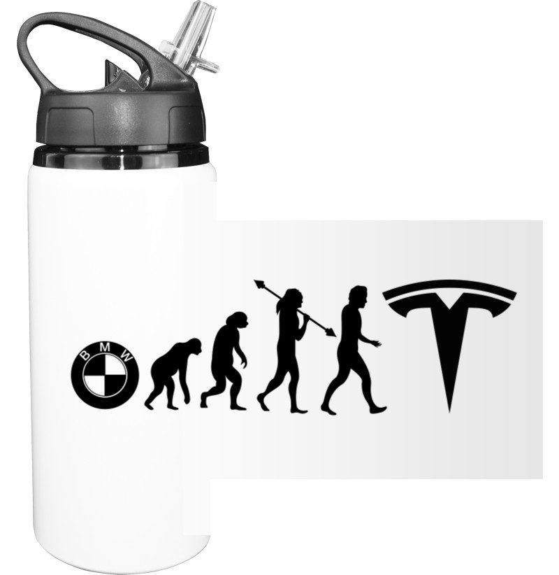 Sport Water Bottle - Tesla Evolution - Mfest