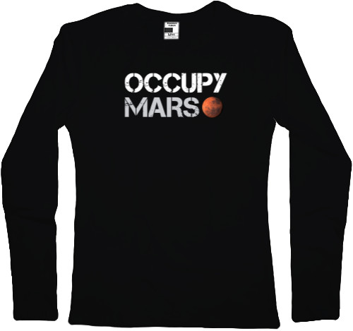 Лонгслив Женский - Occupy mars - Mfest