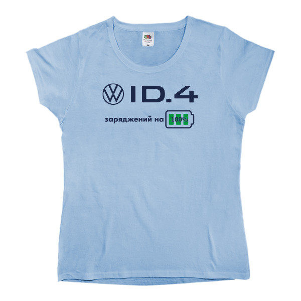 Women's T-shirt Fruit of the loom - VW ID4 - Mfest