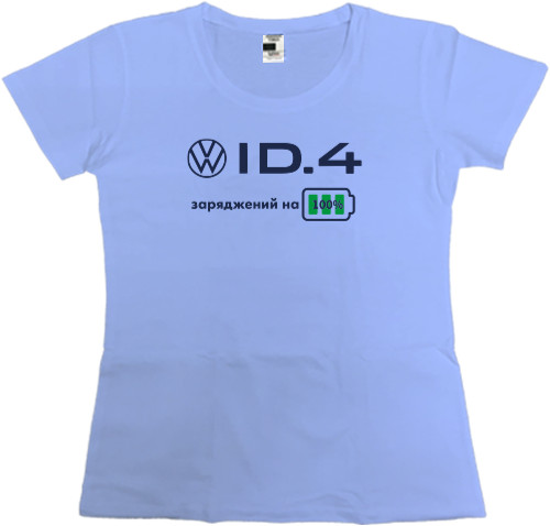 Футболка Преміум Жіноча - VW ID4 - Mfest